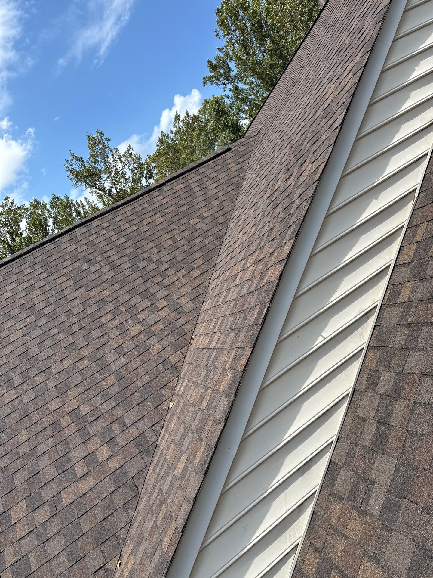 Fairfax station: Residential Roof with CertainTeed Landmark Pro in Max Def Shenandoah  by RM Banning, Inc.