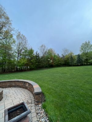 Lawn Care and Shrub Care at a beautiful Bridgewater property