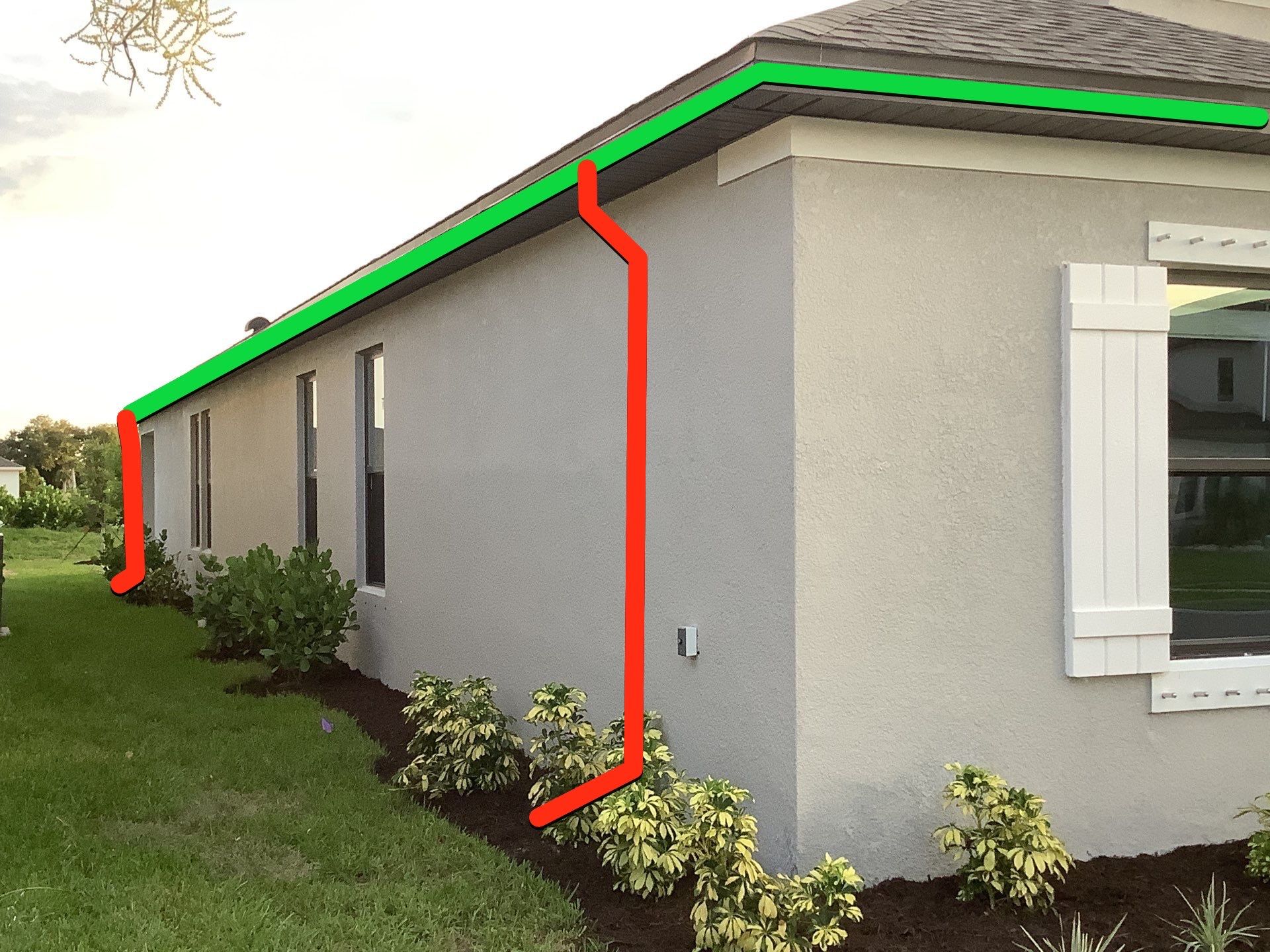 Musket Brown Seamless Gutters using Musket Brown Seamless Gutters in Nokomis FL by Gutter Professors