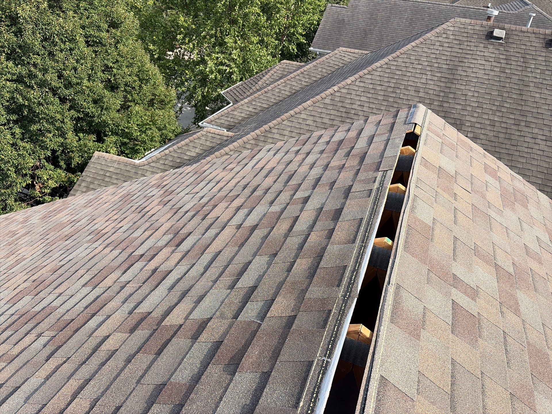 Architectural Asphalt Shingle Roof Replacement in Lisle by Pro Home Services Inc