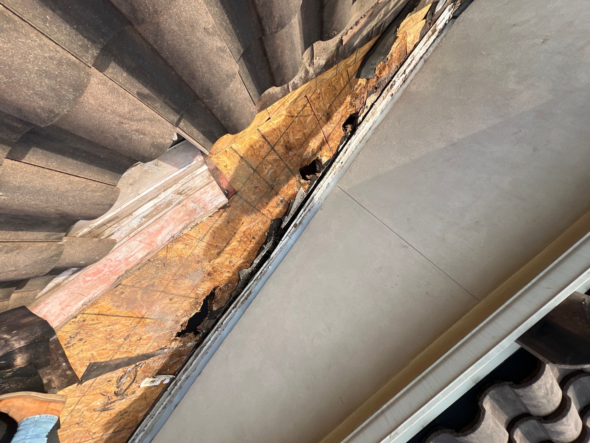 Residential Roofing Repair using tile by Roof Repair Company