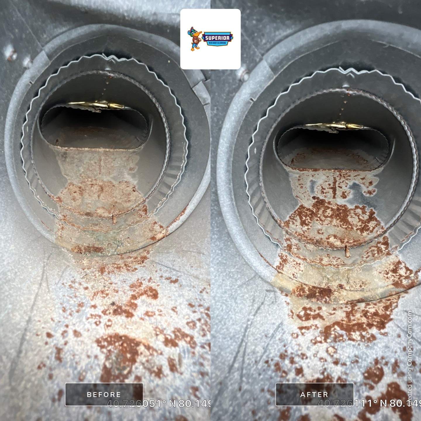 Air Duct Cleaning With a Vacuum Truck in Cranberry Township, PA by Superior Air Duct Cleaning