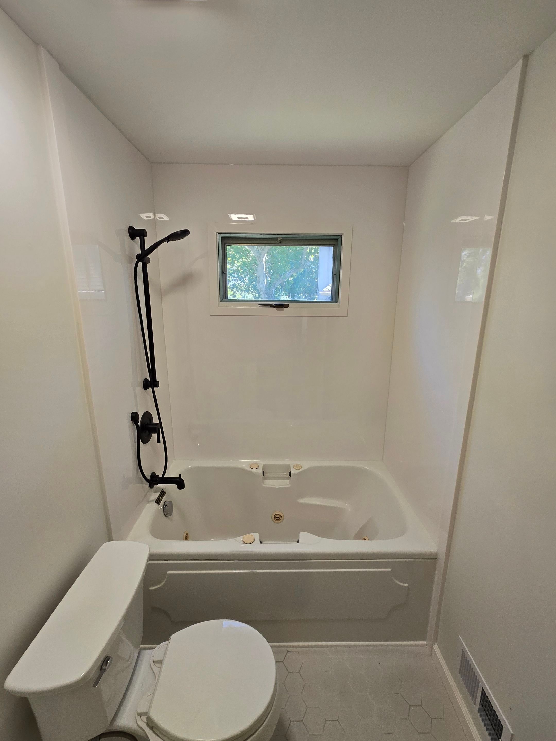 Bathroom Remodel using Onyx by The Shower Company