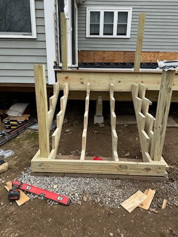 Deck and Sidin in Milford, MA by UBrothers Construction