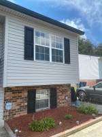 Shutters using Mid America Raised Panel by ExteriorPros