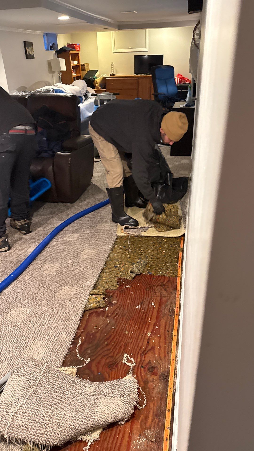 Project in Port Washington, NY by Certaclean Restoration