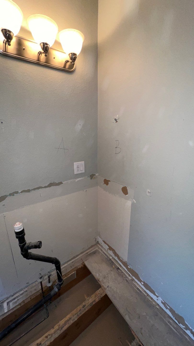 Two Bathroom Remodel  by Plumbing Connect Systems LLC