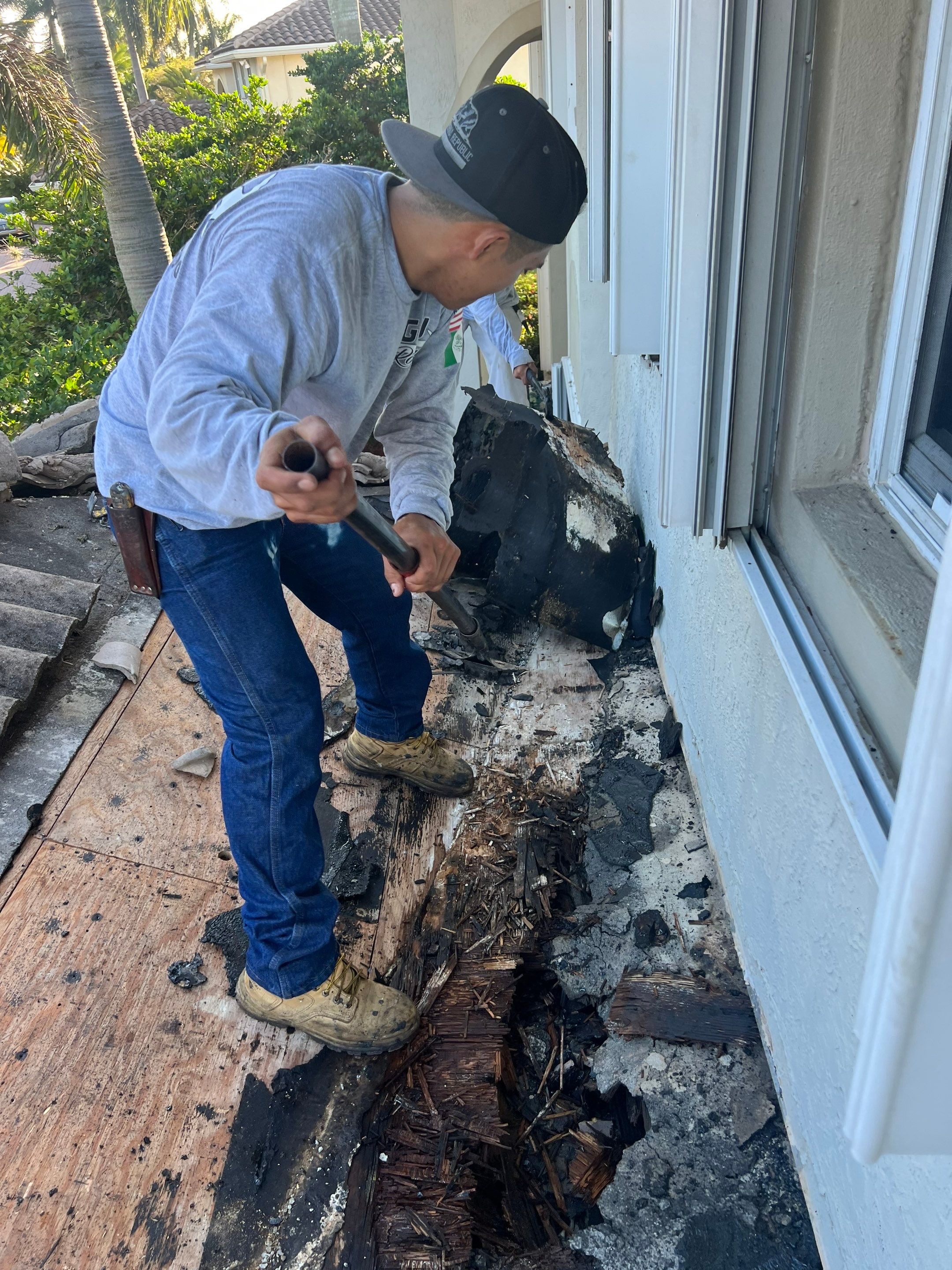 SW 26th St., Davie, FL by G&J Roofing 