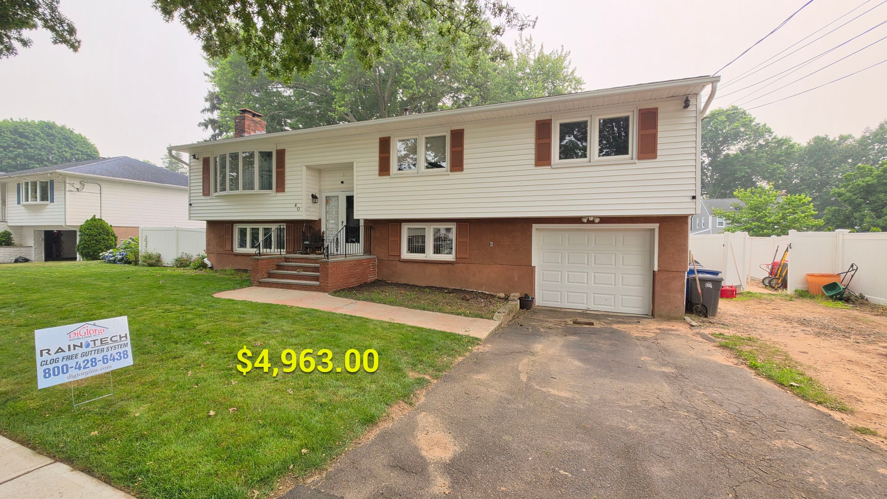 Transformation Raintech by DiGiorgi Roofing and Siding Inc