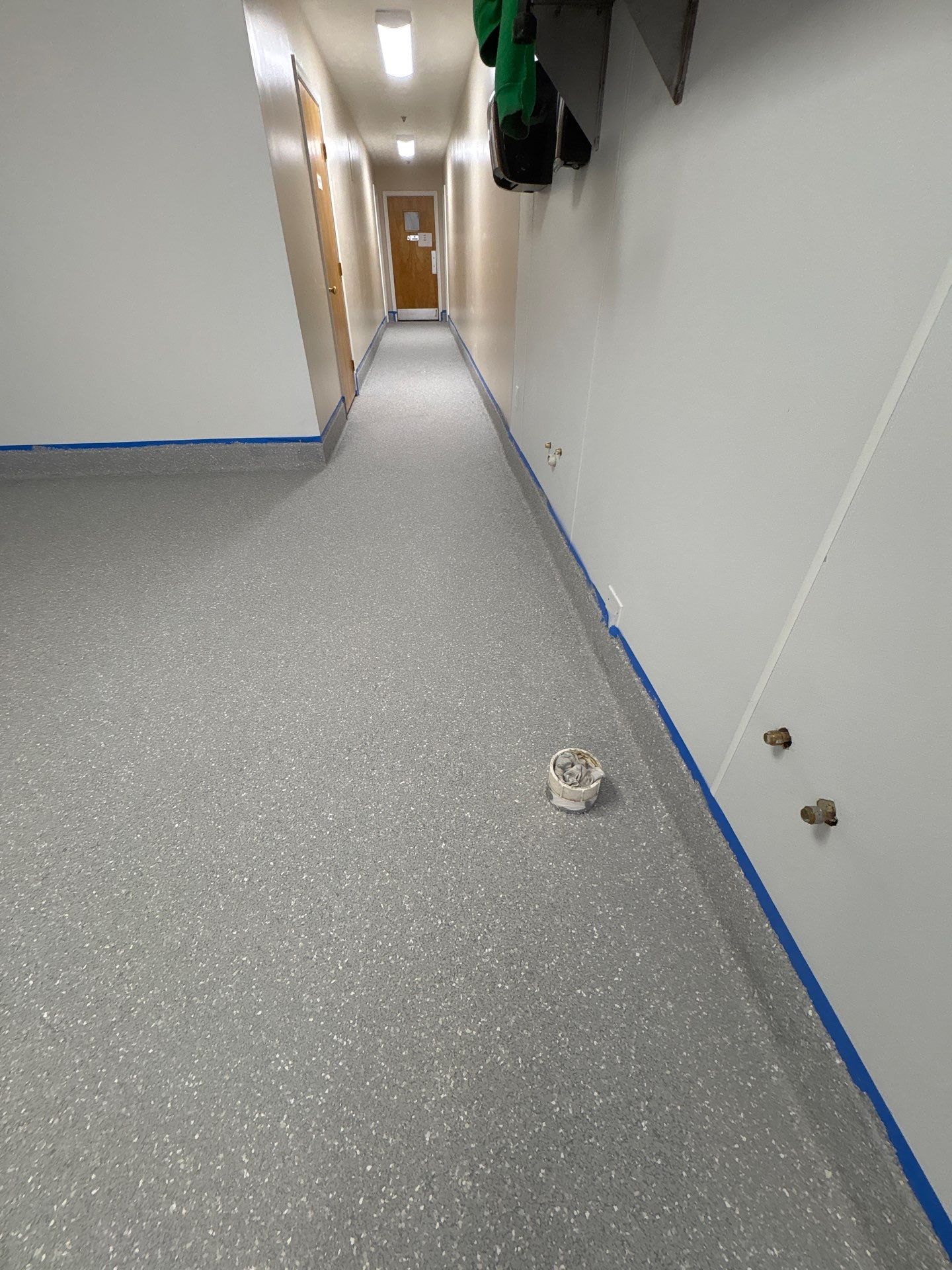 Commercial Kitchen Floor Remodel at Elks, Winchester, VA by Tailored Concrete Coatings