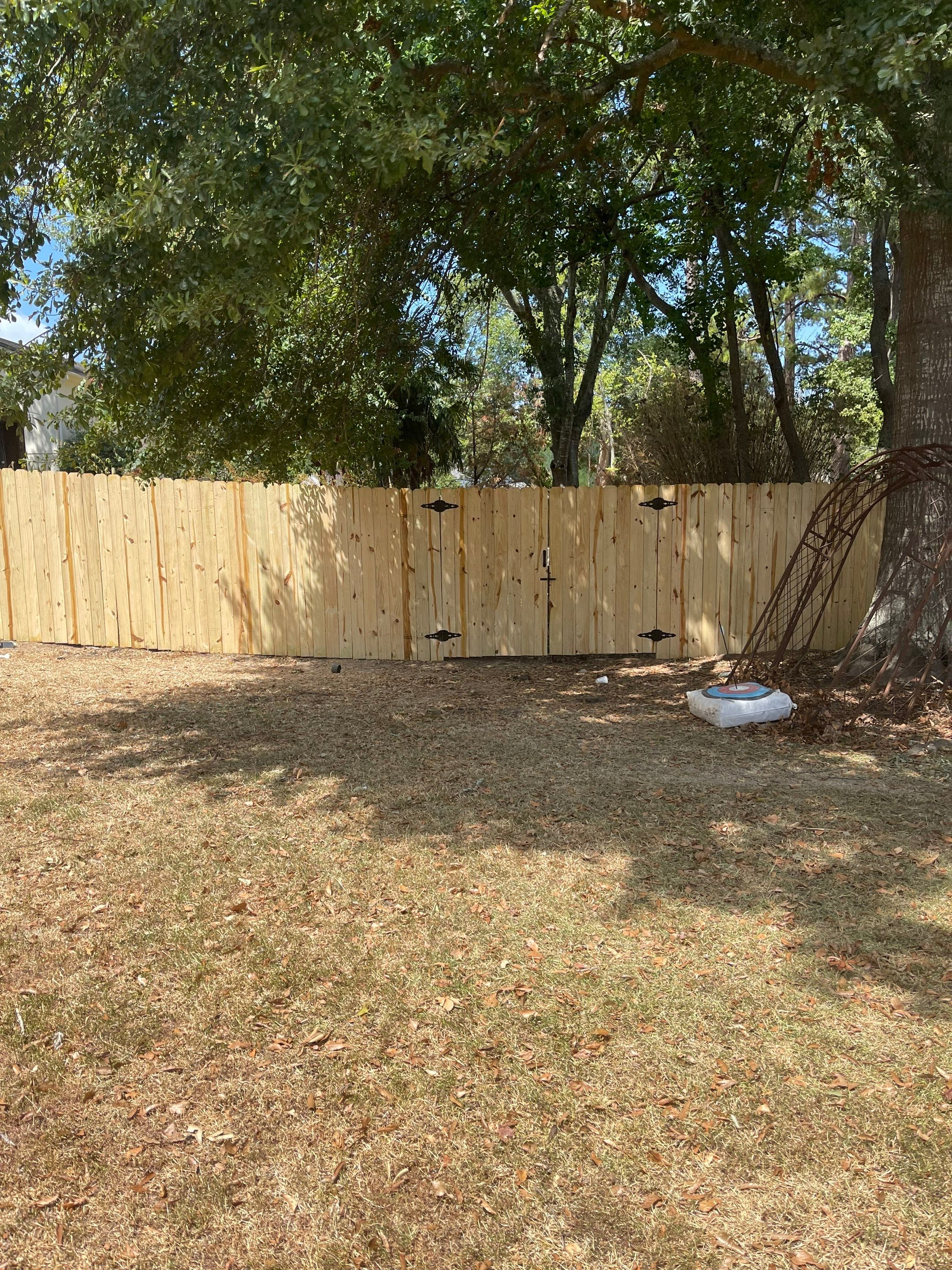 6ft Treated Pine Fence using Postmaster by Roberson Construction LLC