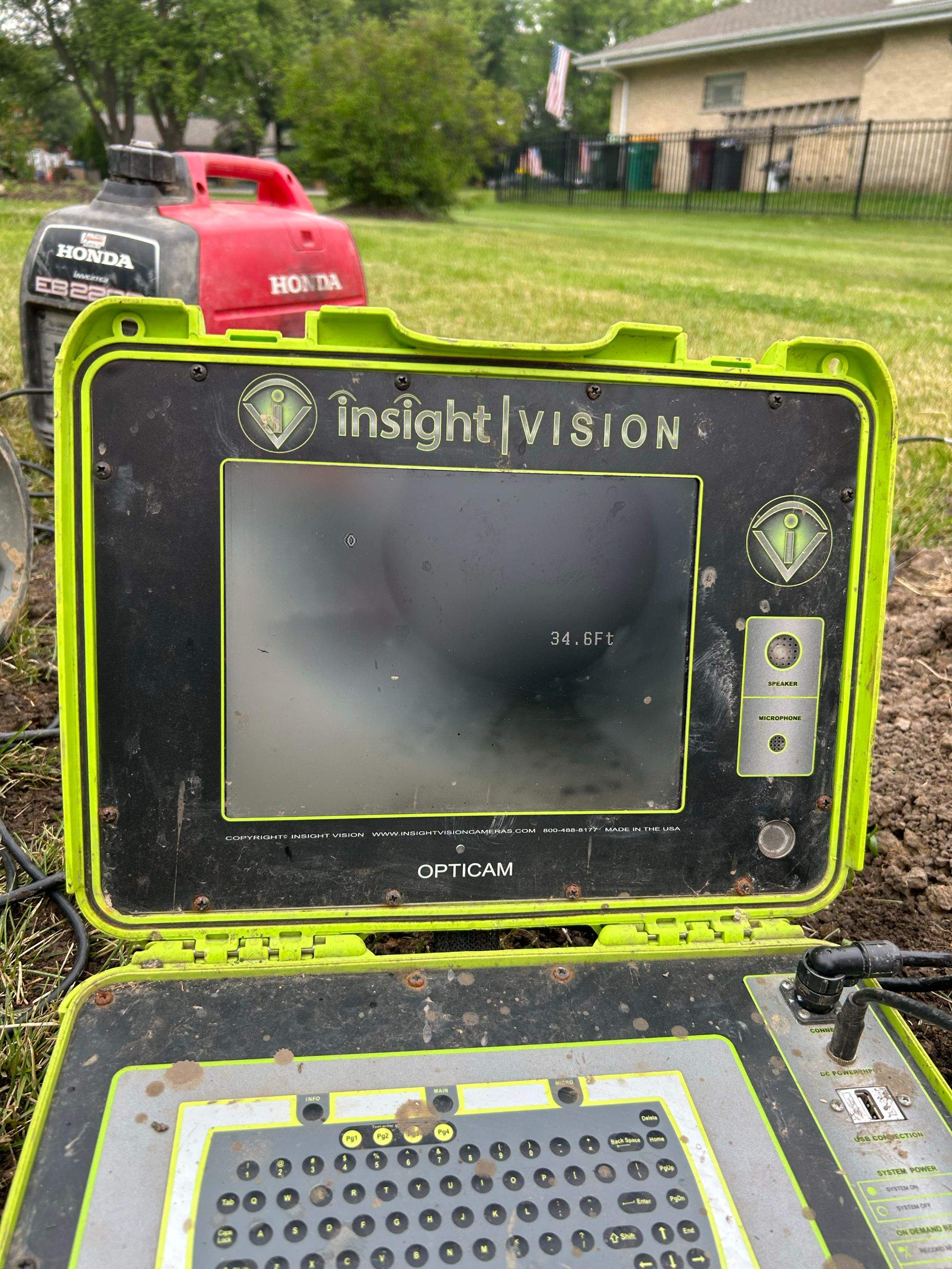 Camera Inspection of Septic System by Allied Water Services
