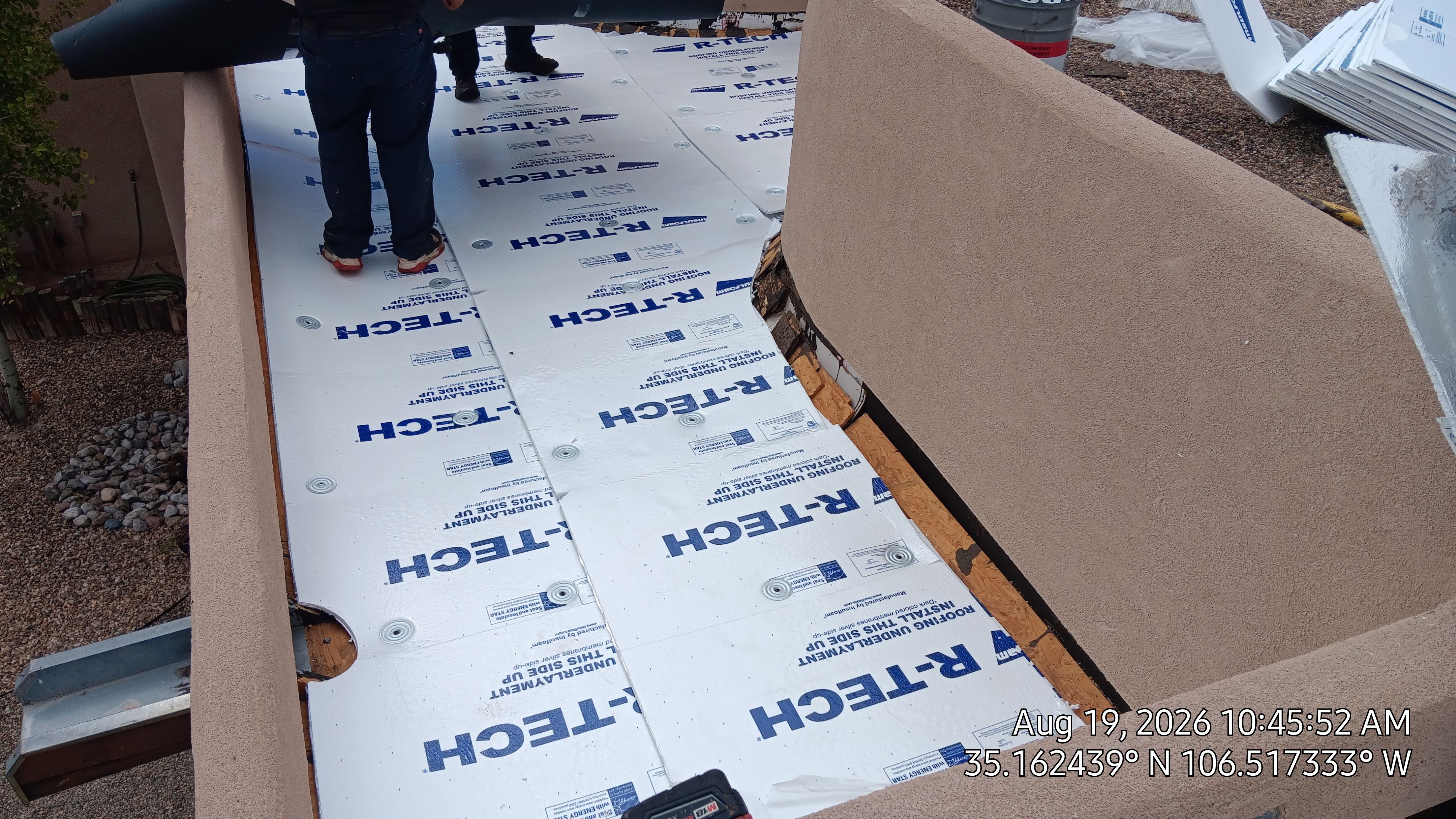 TPO Roof Replacement and Wood Repair in Albuquerque by Doyle Roof Masters Inc