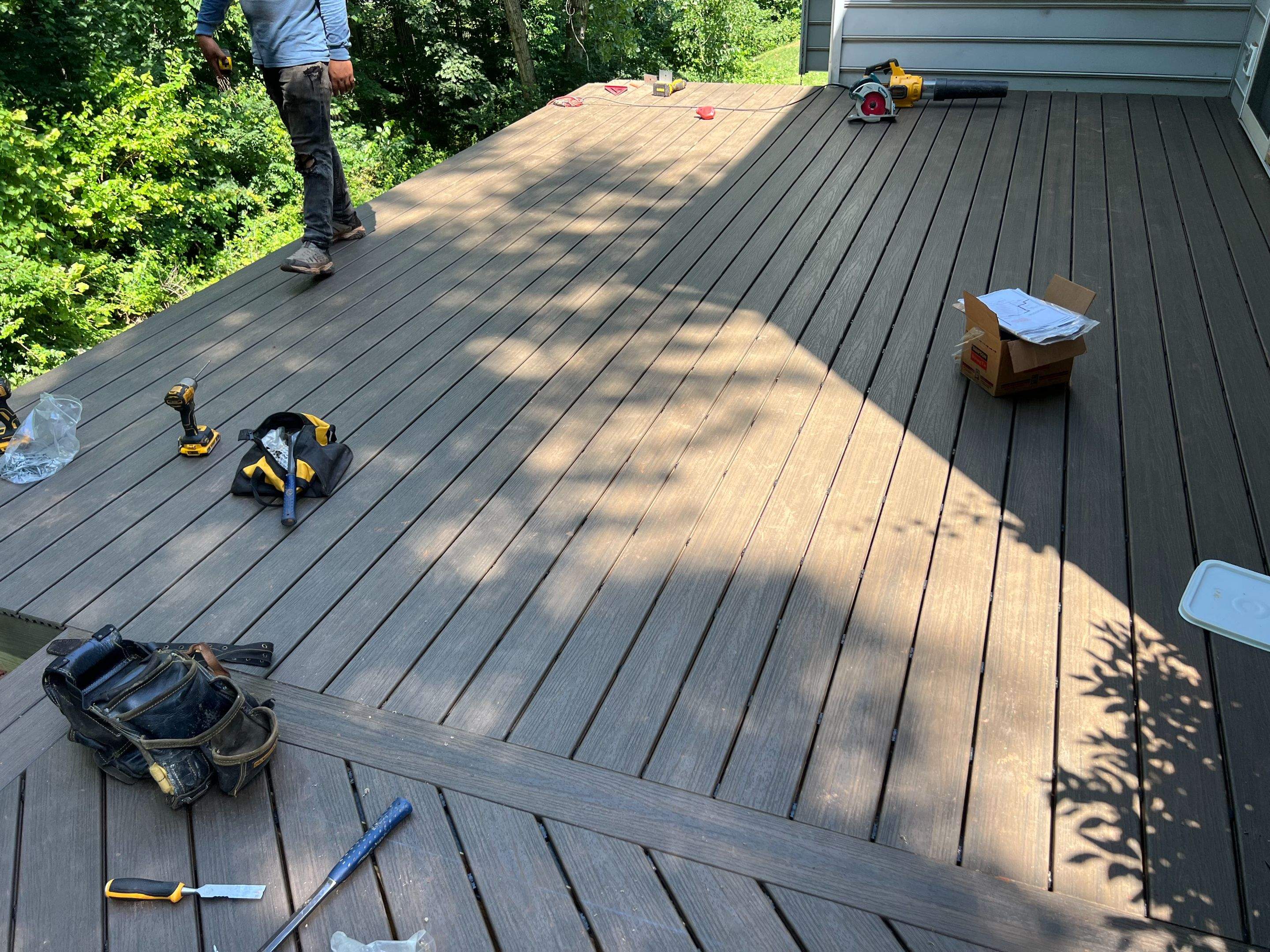 New 3-Season Porch & Composite Deck in Sterling, VA by Sunburst Construction Inc
