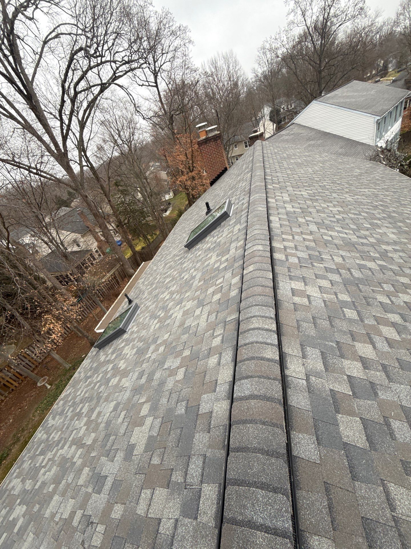Fairfax Station :Residential Roof Replacement with CertainTeed Landmark Pro in Max Def Drift Wood  by RM Banning, Inc.