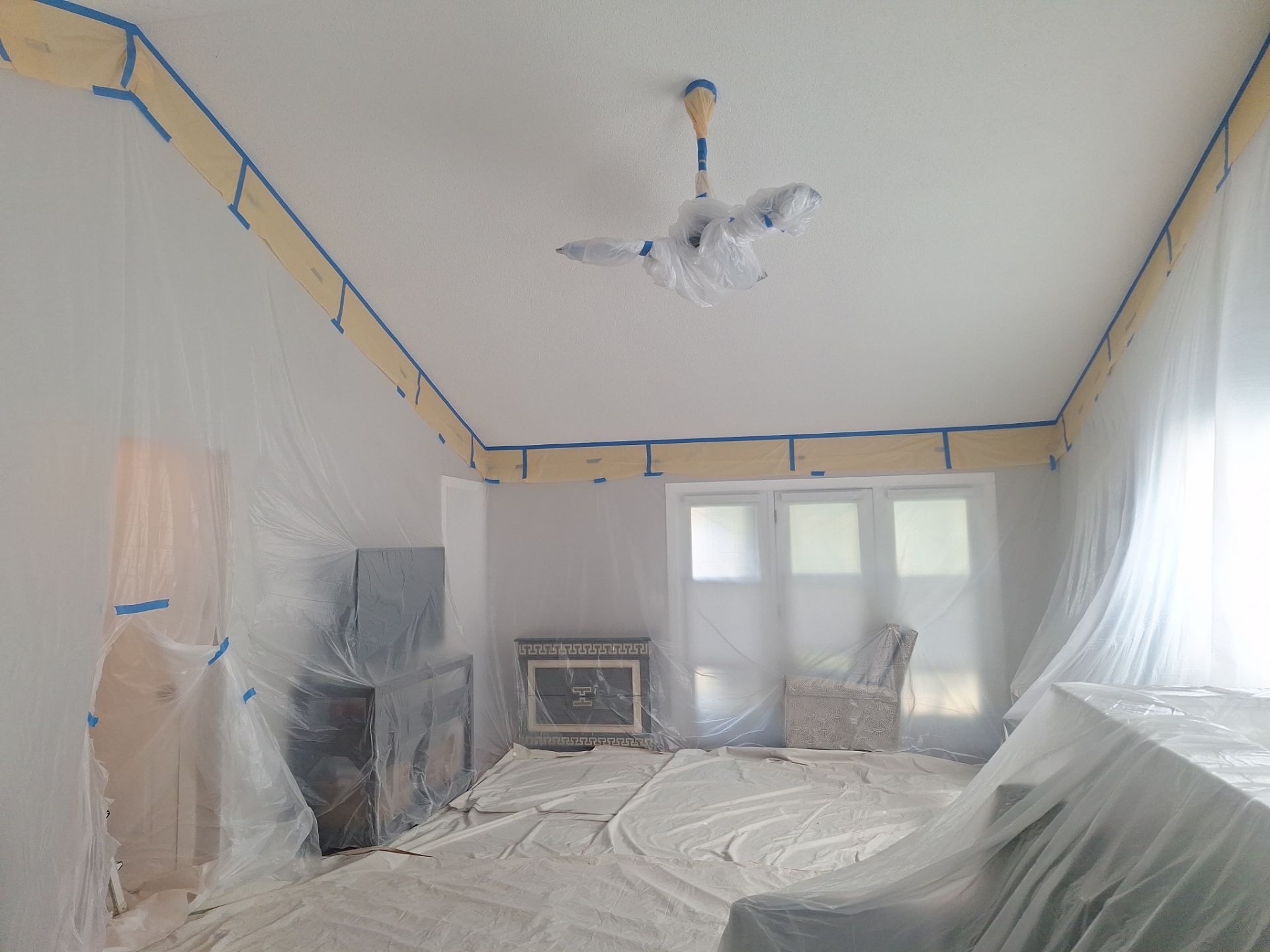 Interior Painting and Vaulted Ceiling Refresh in Spring Lake by Gordon Painting