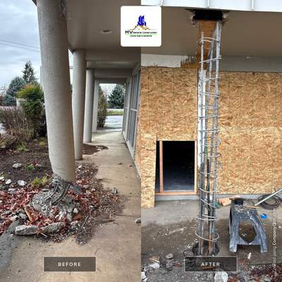 415 - Column Repair & Paint