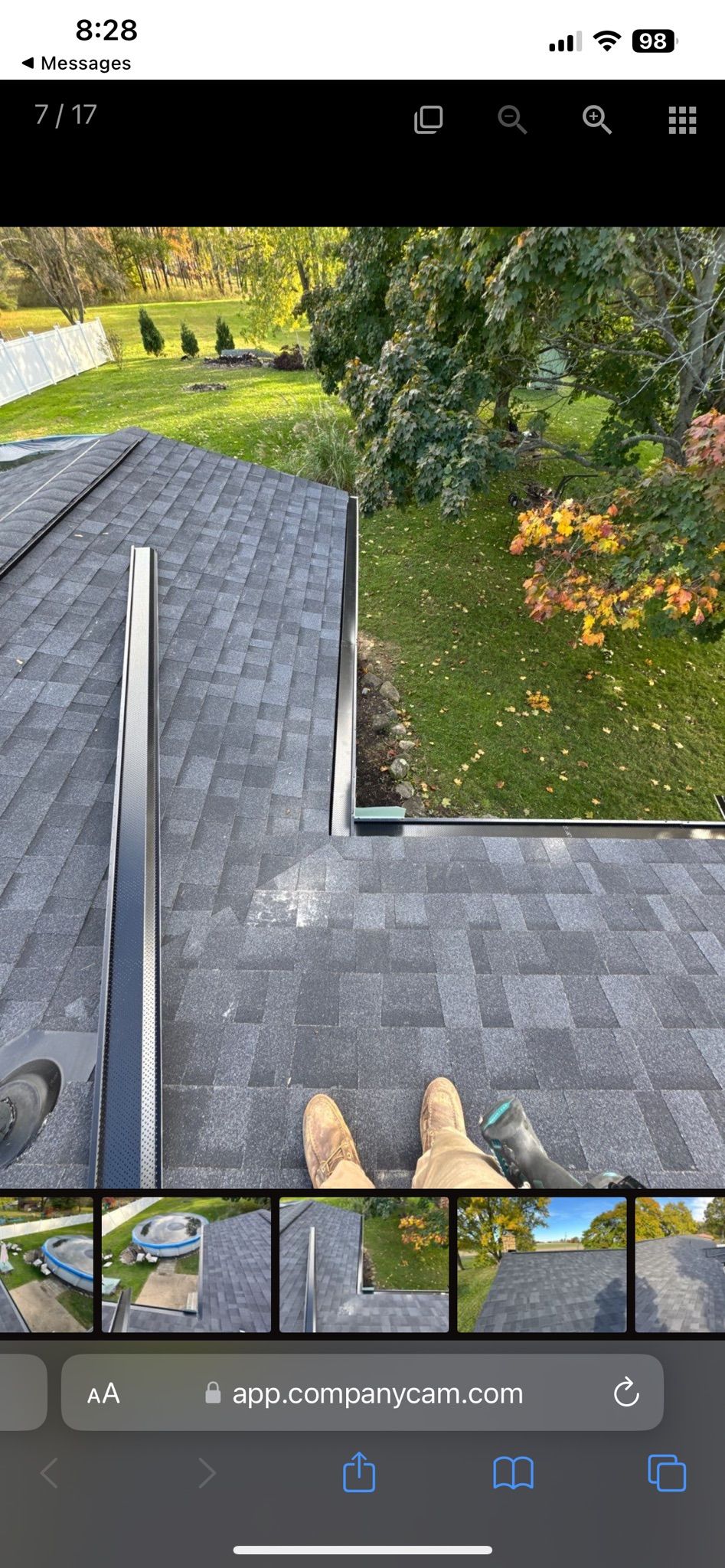 Night & Day: The Ultimate Black & White Exterior Makeover! by Cornerstone Roofing And Siding