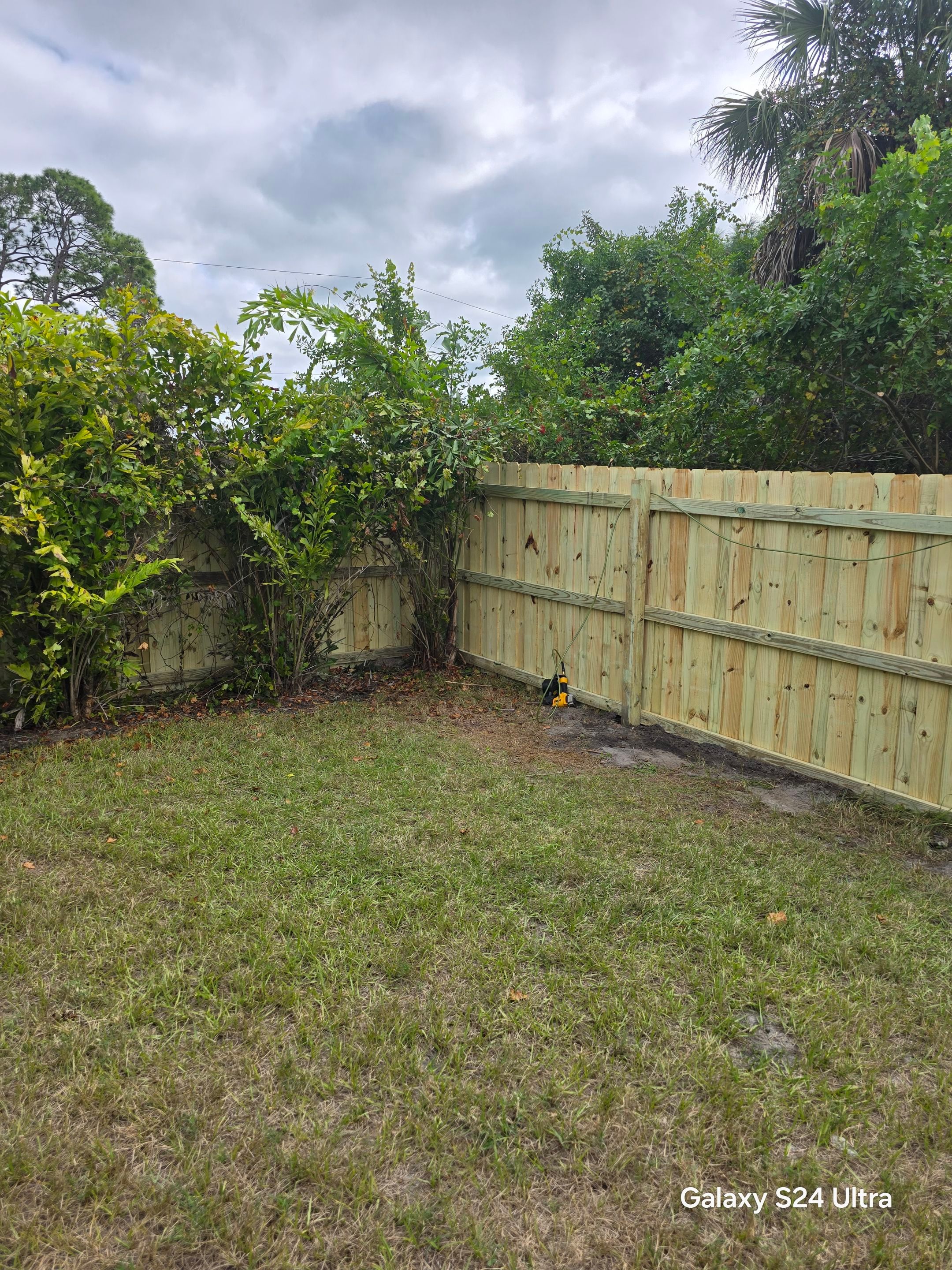 Wood Fence Install in North Port by True Fence LLC