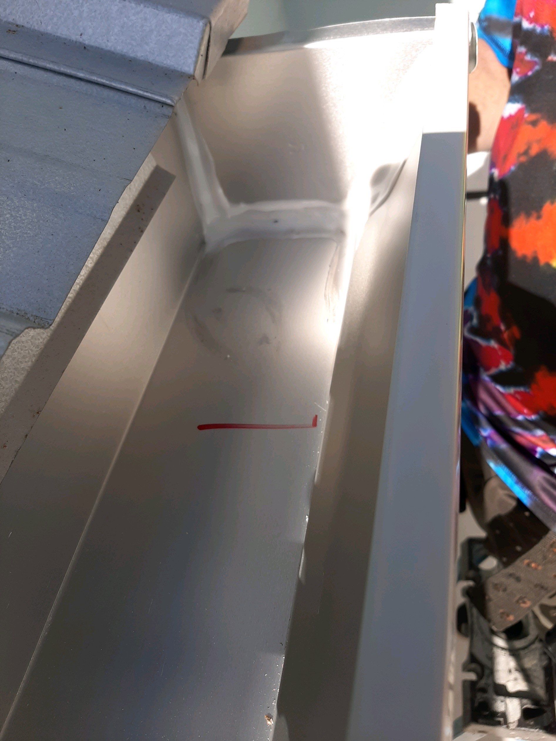 Gutter Installation using K-Style Seamless Gutters and Gutter Guards by Gutter Professors