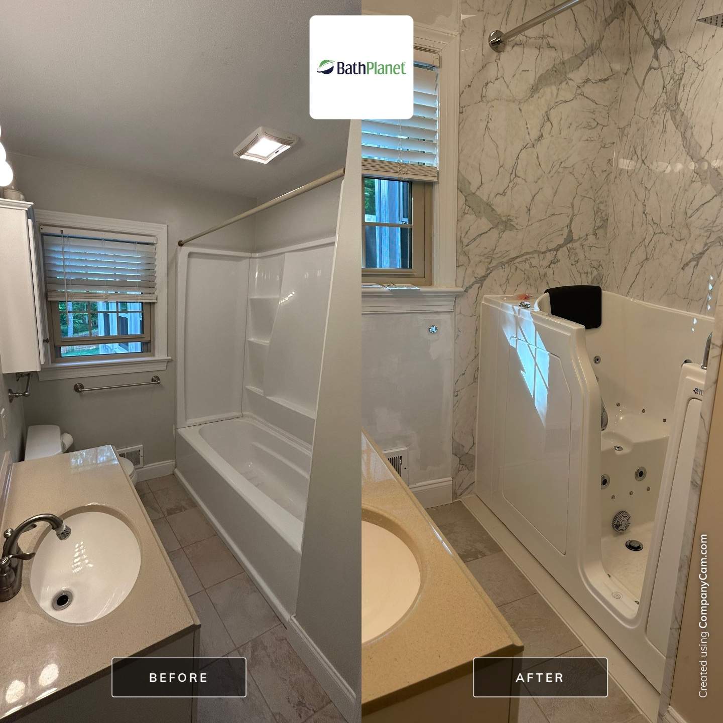 2 Tub Upgrades by BathPlanet SW Virginia