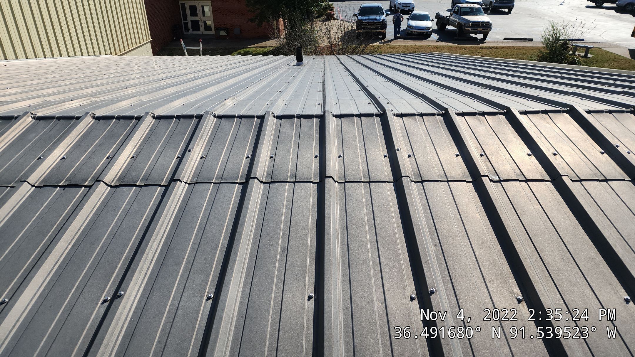Mammoth Springs Gymnasium by Hostetler Roofing