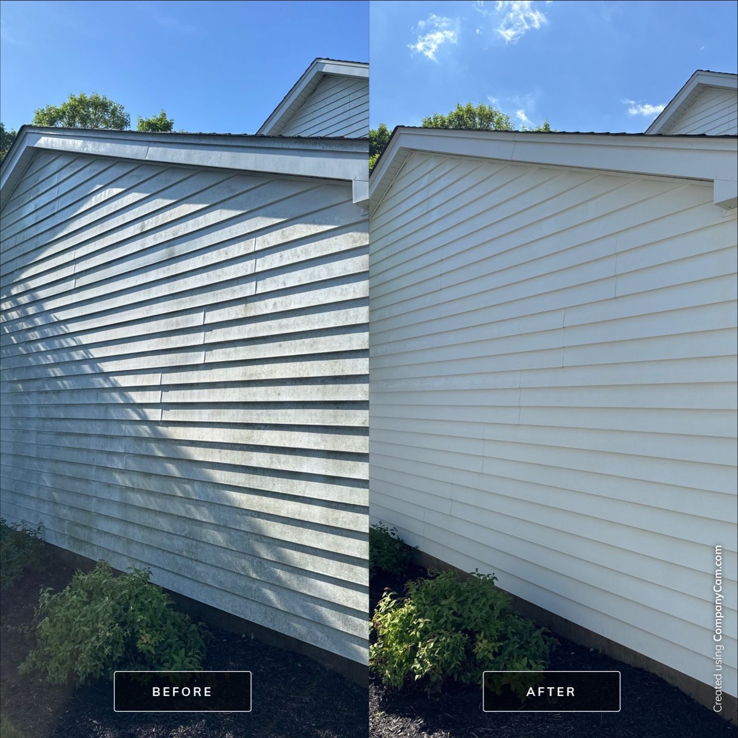 Project in Arlington Heights by Simmons Power & Soft Washing