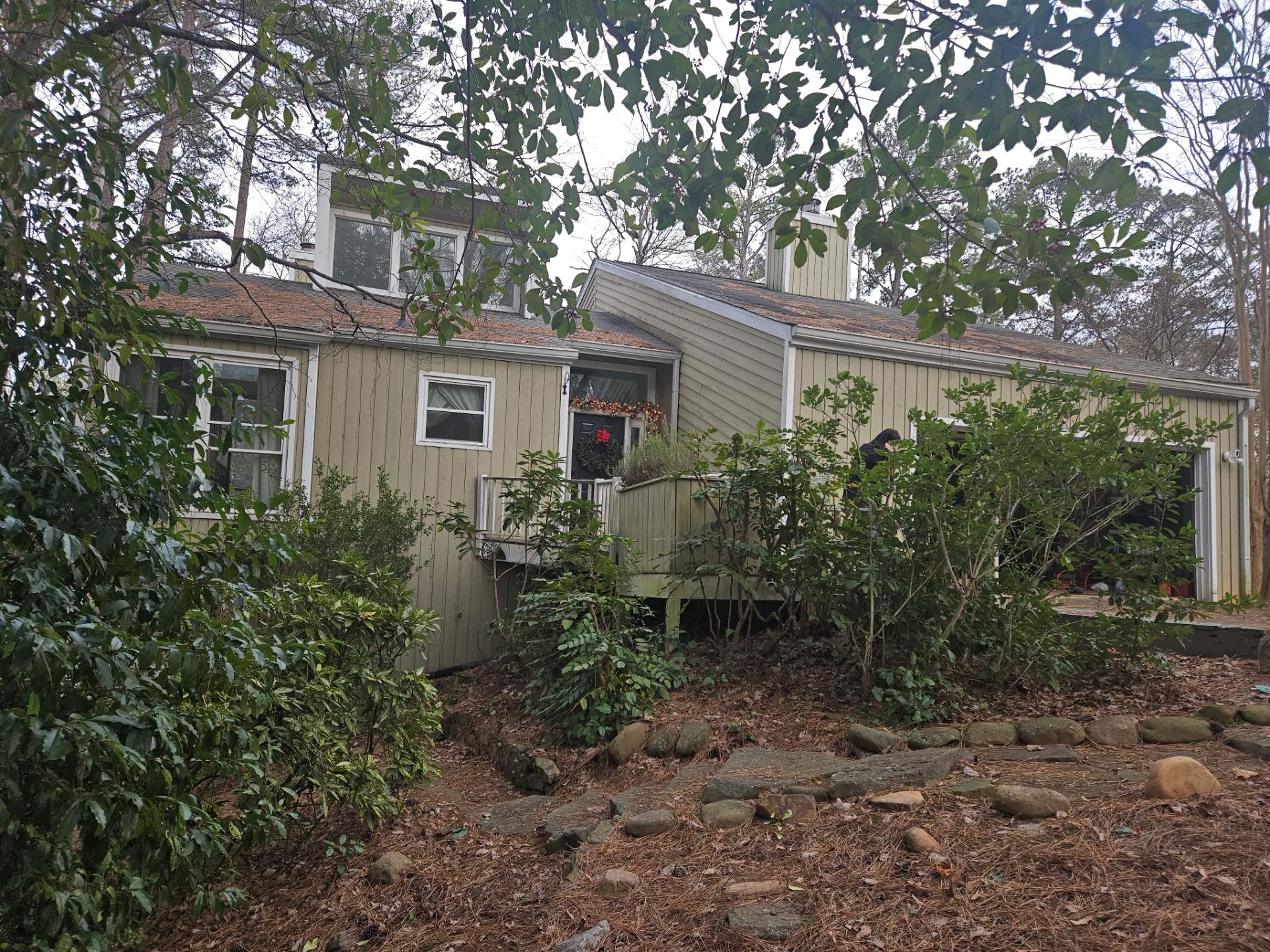 Exterior Painting with Accent Color and James Hardie Siding Installation in Marietta, GA by Nelson Exteriors