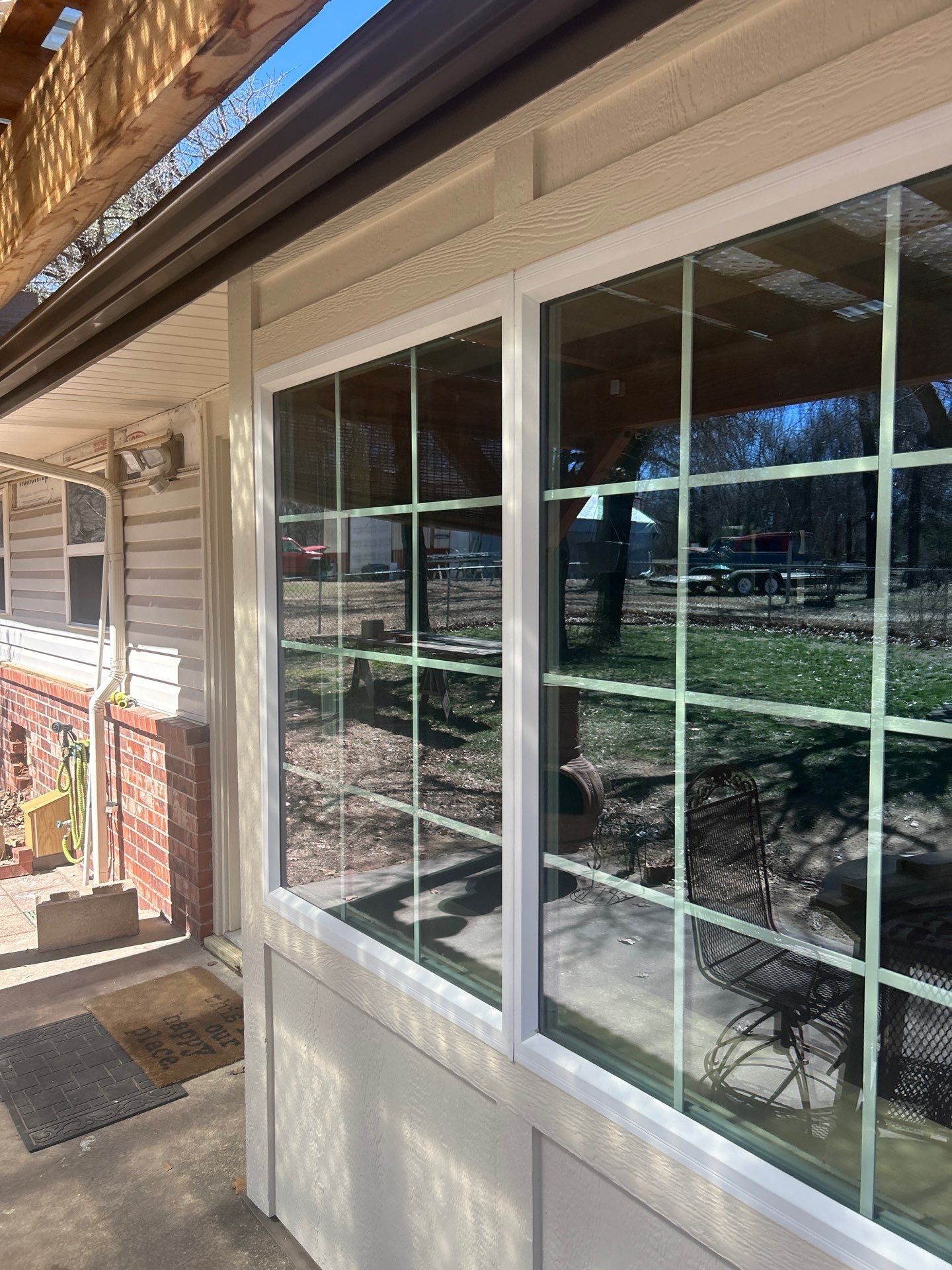 window replacement & custom work in Choctaw by McCann's Roofing and Construction