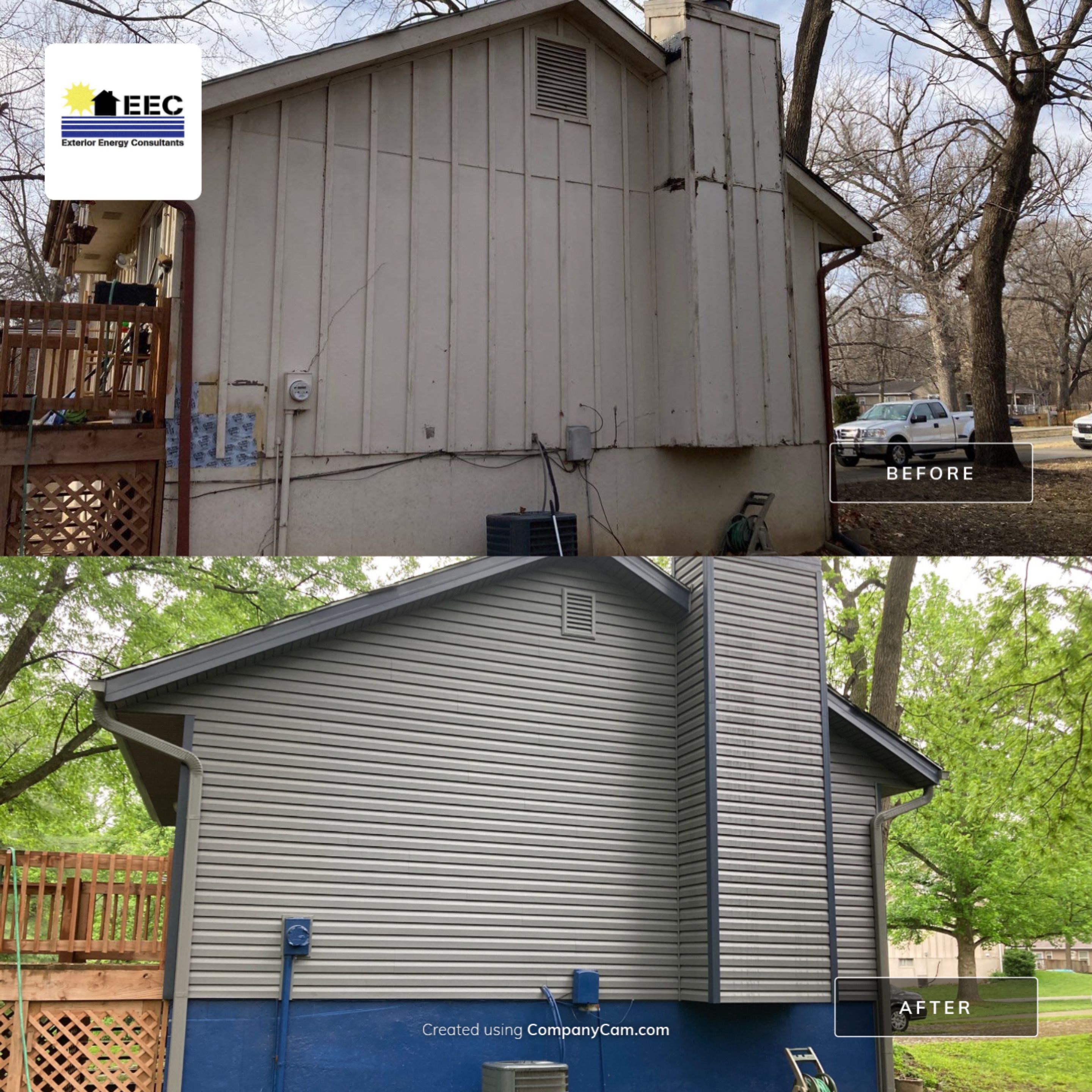 Siding Installation and Roof install with OC Oakridge by EEC  Windows, Siding & Roofing 