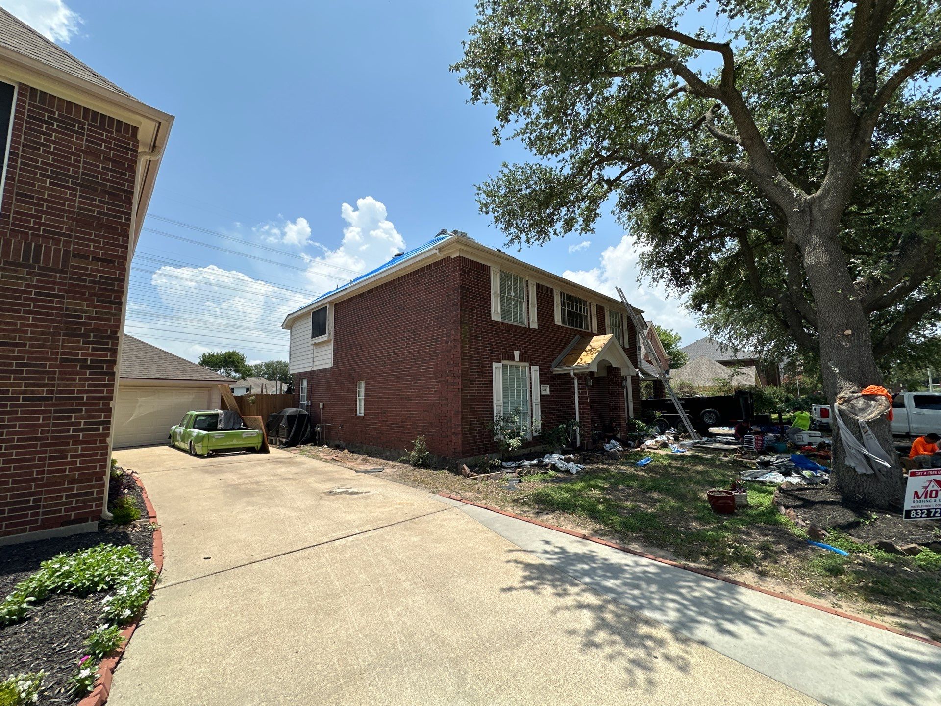 Project in Deer Park by Motion Roofing