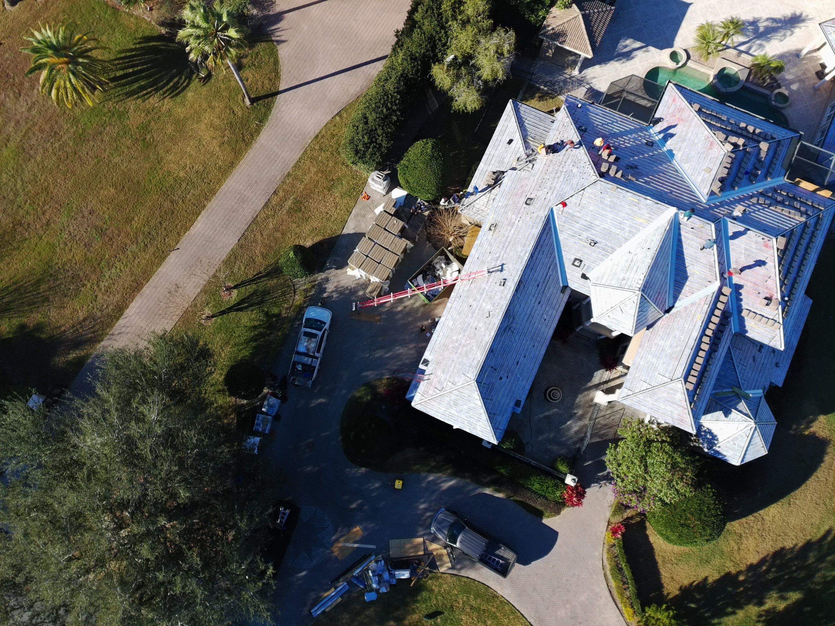 Mediterranean Tile Roof Replacement and Leak Remediation in Orlando by Fortified Roofing Solutions Corp.