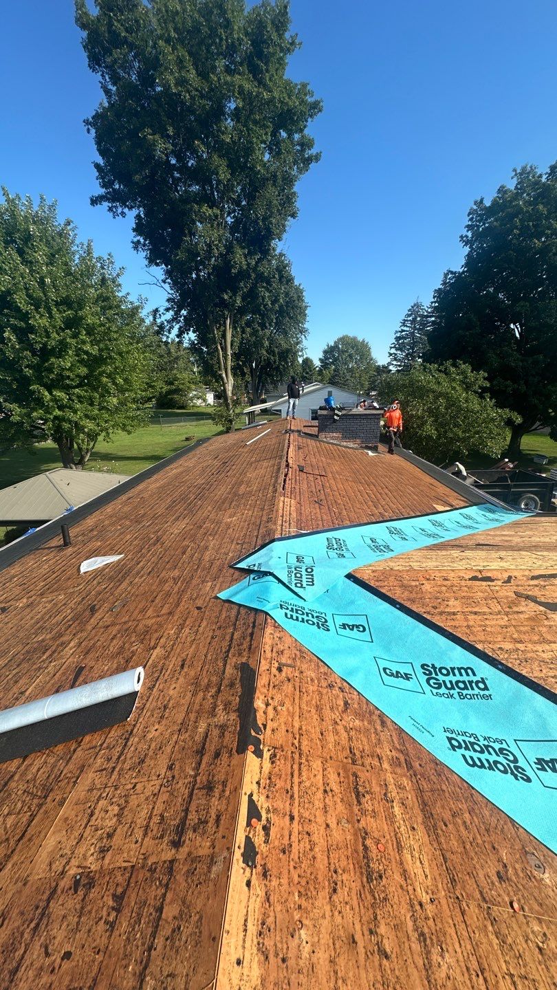 Roof Replacment, Chimney crown by Know-A-Guy Roofing & Exteriors