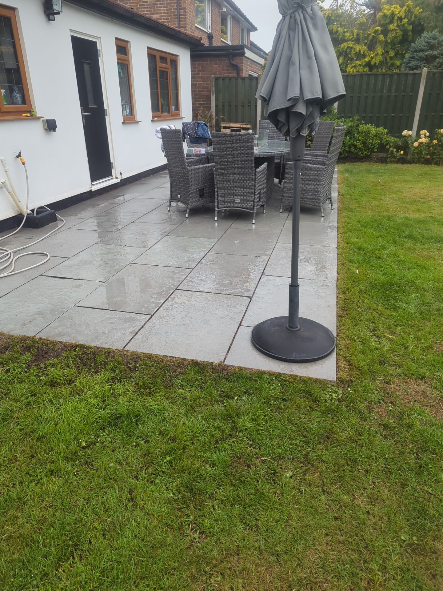 Roof - Driveway - Patio Clean using Mosmatic FSC and Biocide by Ges Exterior Cleaning ltd