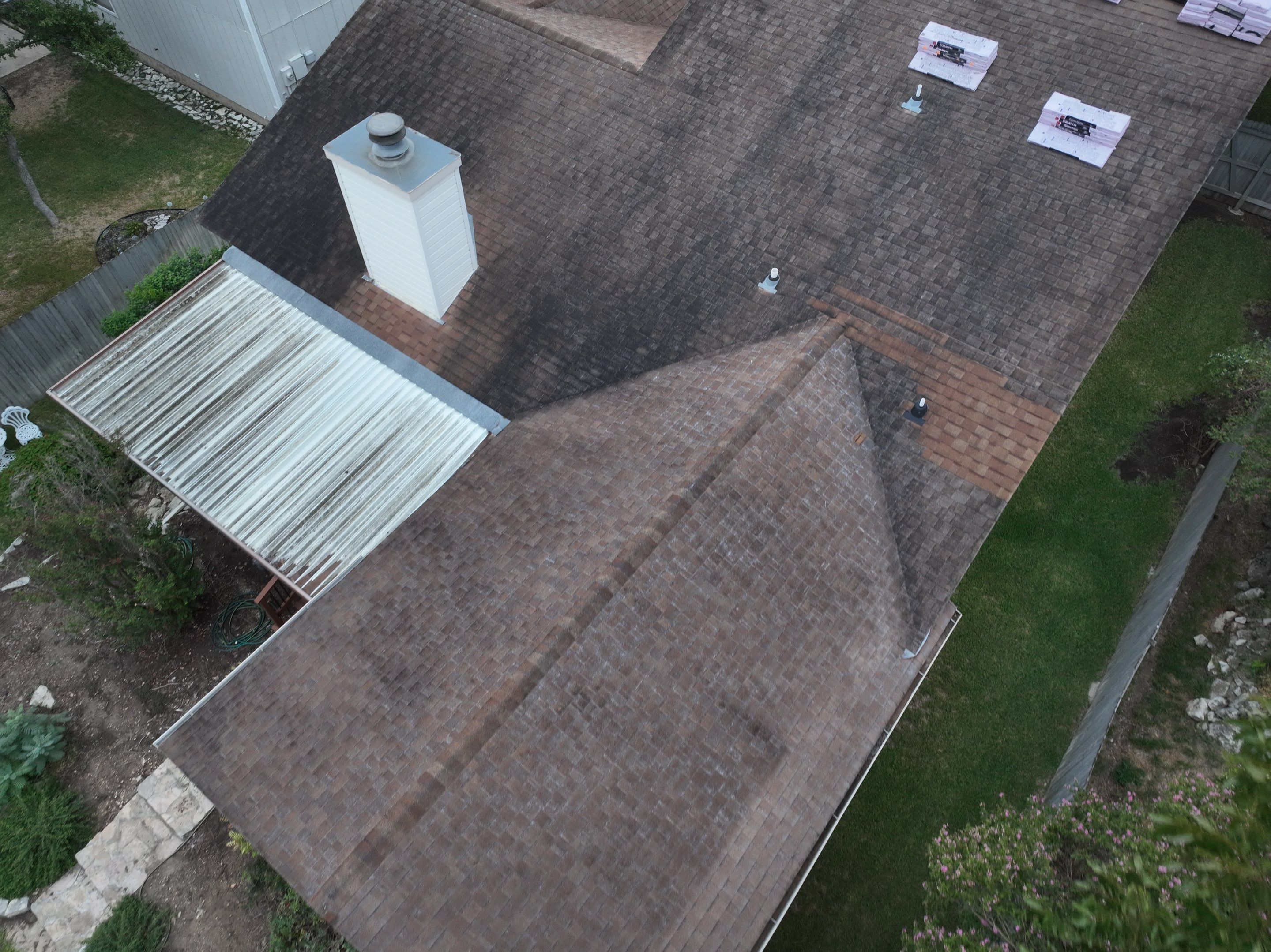 Residential Roof Replacement using Owens Corning 30 year Architectural Shingles by Premier Roofing and Contracting