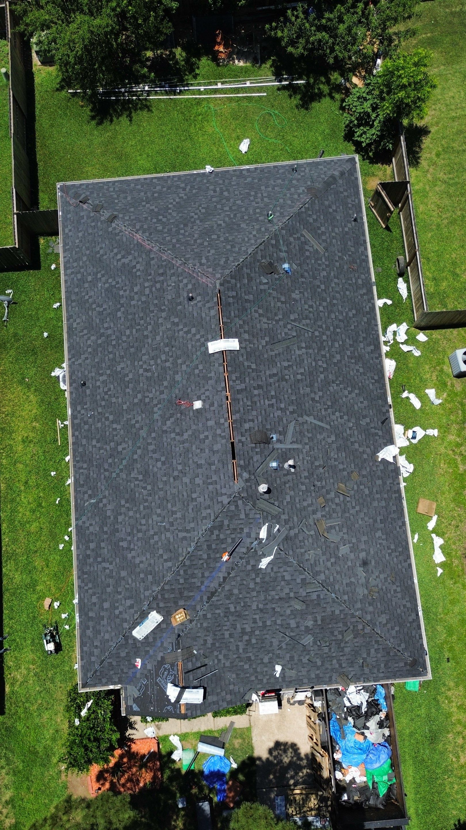 Roof Remplacement with Solar Panel by CAP Roofing and Construction LLC