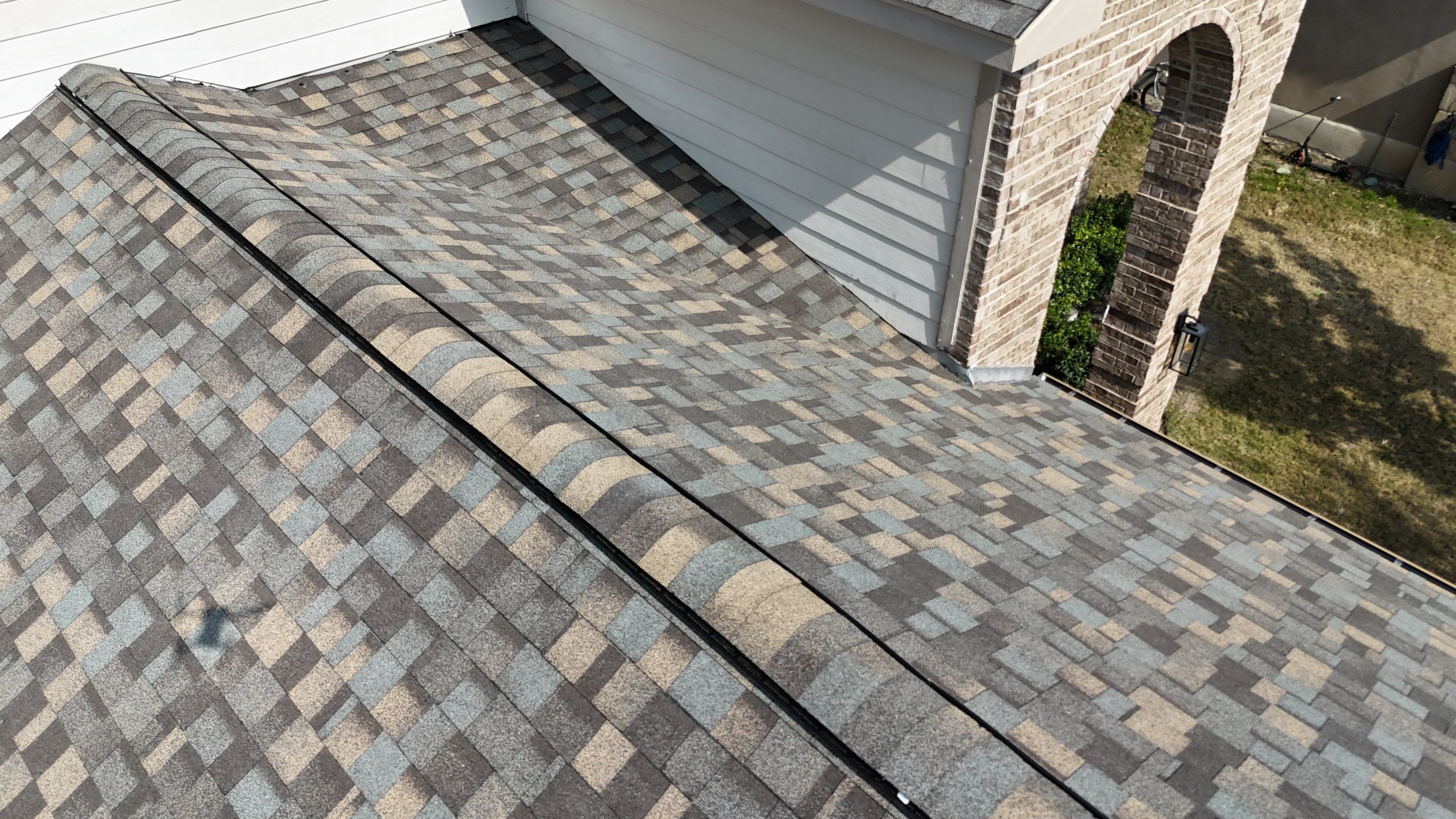 Residential Roofing Installation using IKO Dynasty Cornerstone WWD Class 3 Impact Resistant by Lightning Exteriors