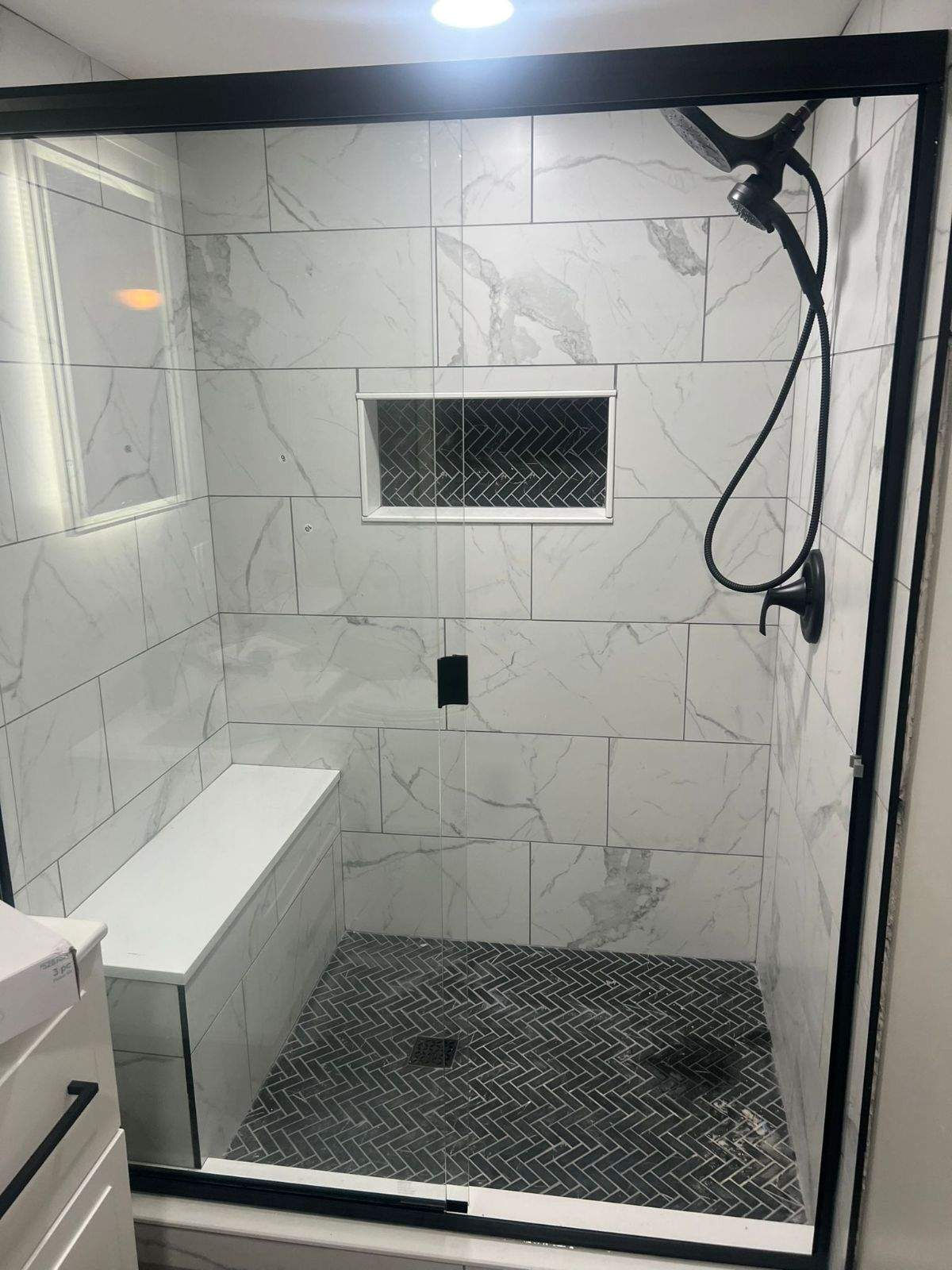 Half Bathroom to Full Bathroom Remodel - Laurel, MD by Remodel Now