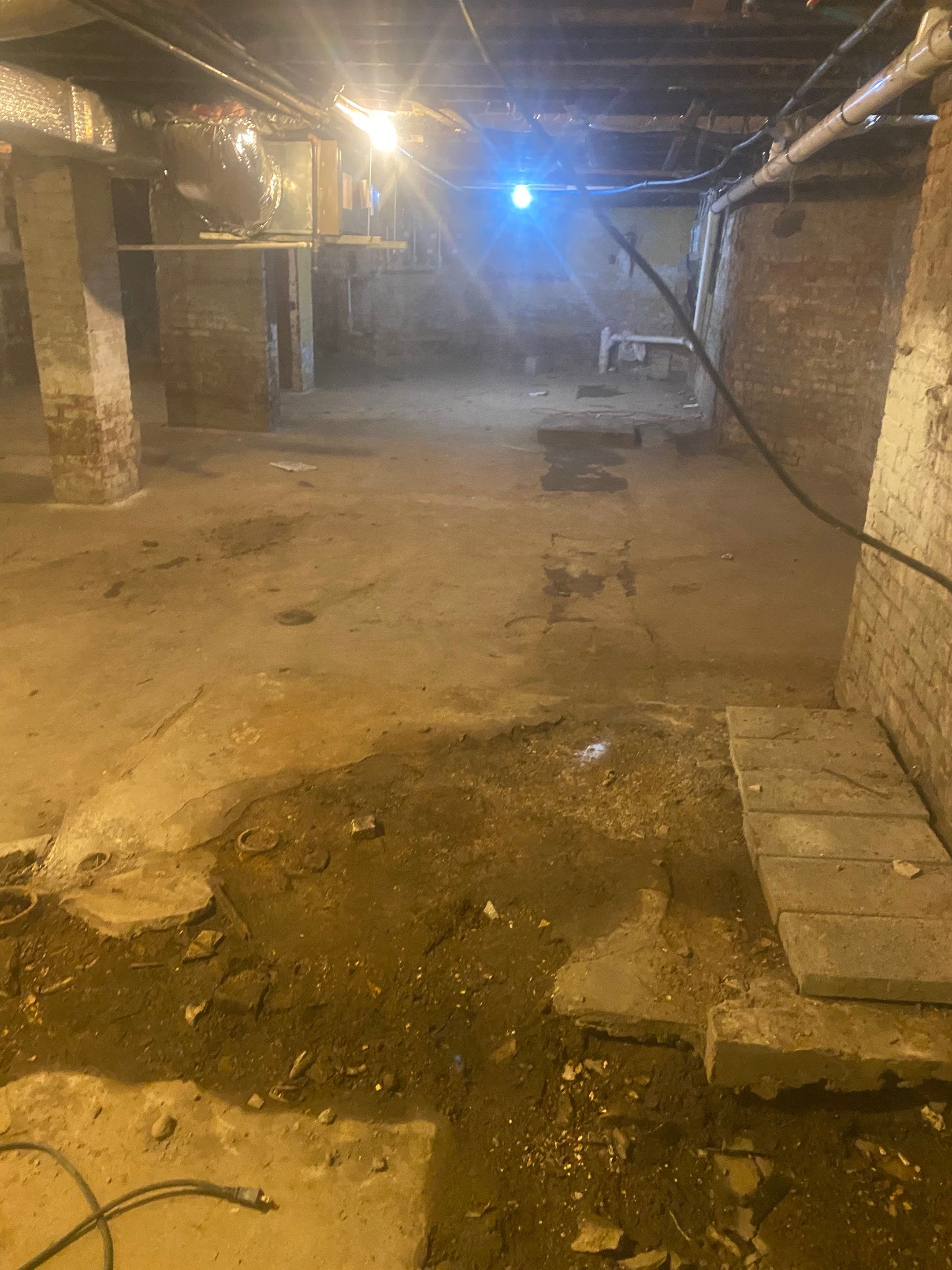 Interior French Drain & Wall Vapor Barrier in Newark, NJ  by Pure Service Pro, LLC 