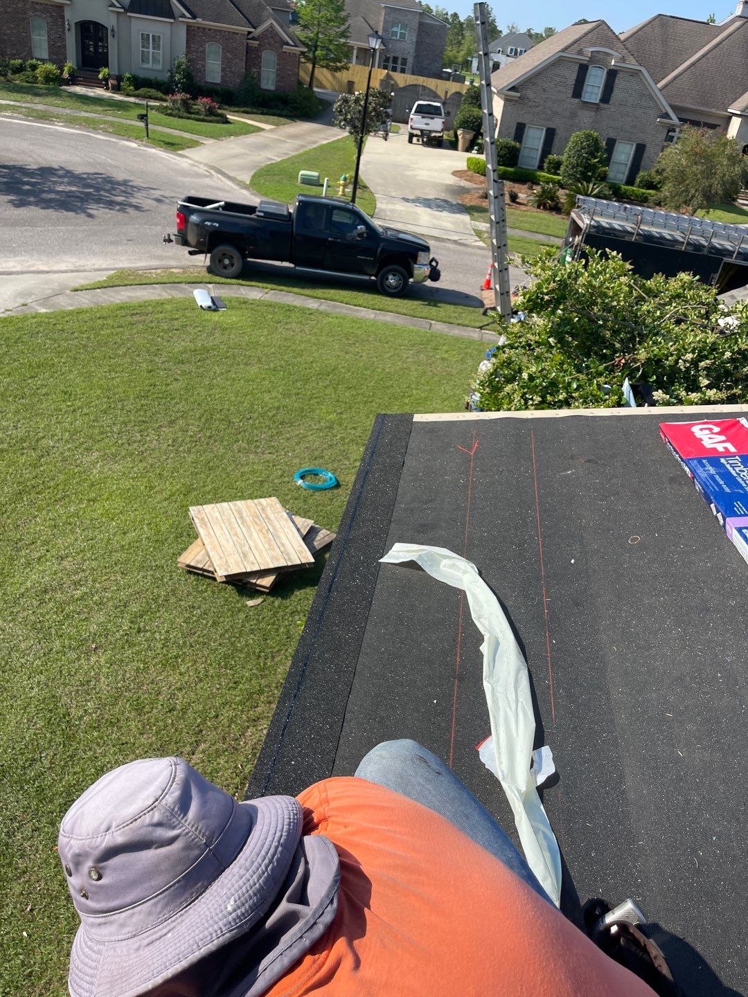 Residential Roofing Installation using Roof Replacement by American Roofing & Construction LLC