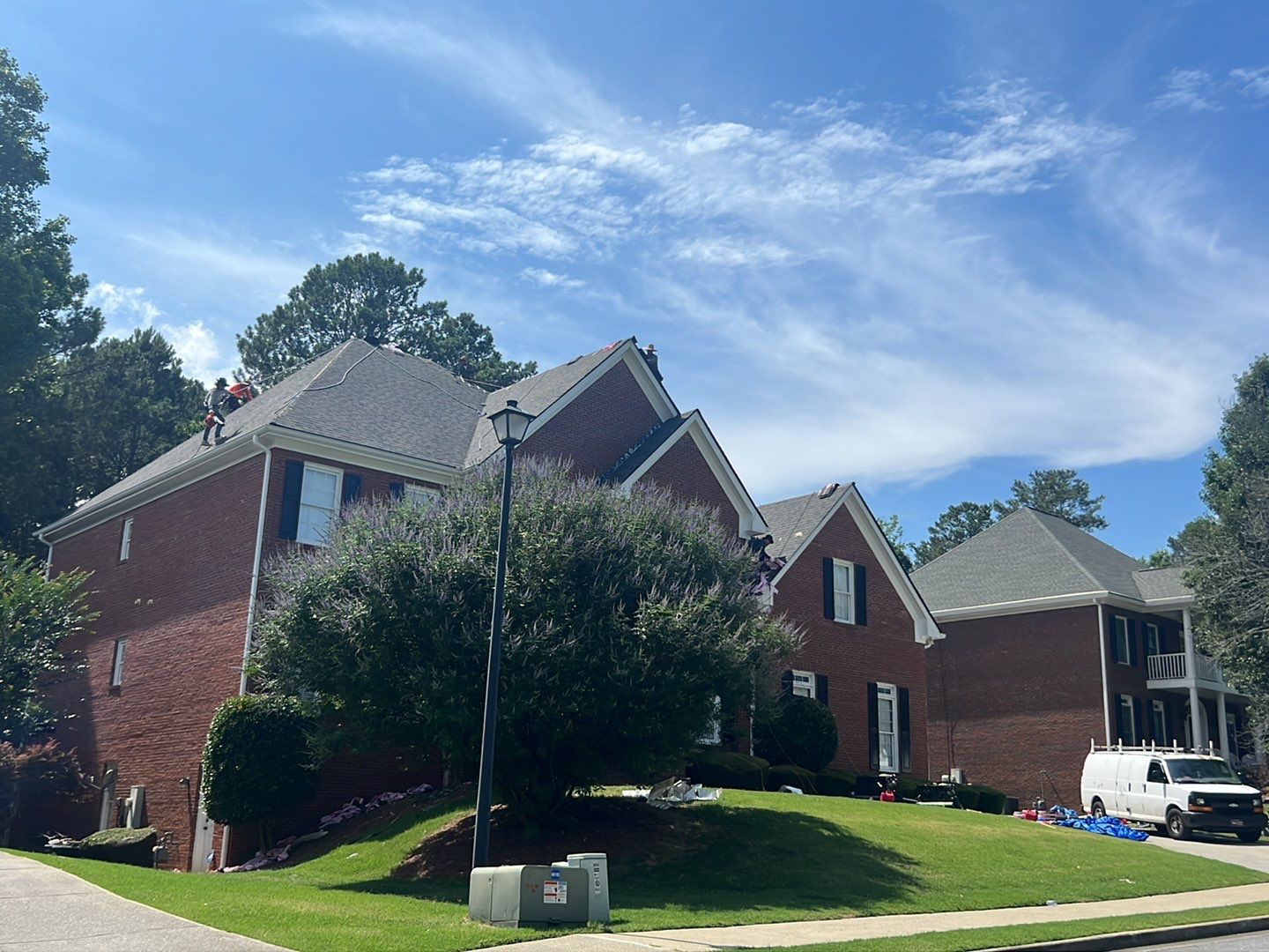 Residential Roofing Installation using Owens Corning Duration Total Protection Roofing System by NBS Roofing, Inc.