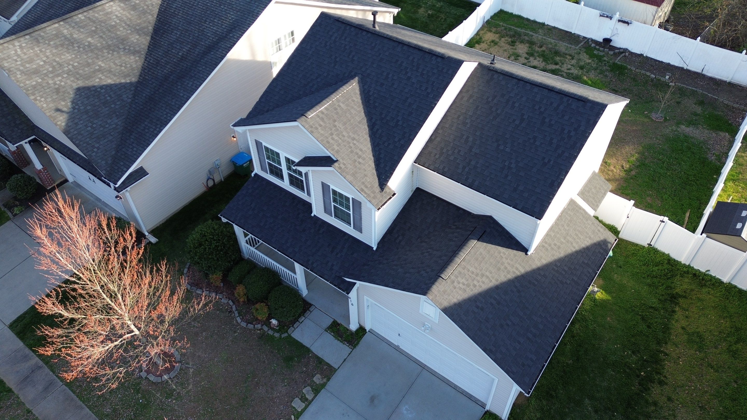 Roof replacement by hail damage by Just Brilliant Restoration JBR