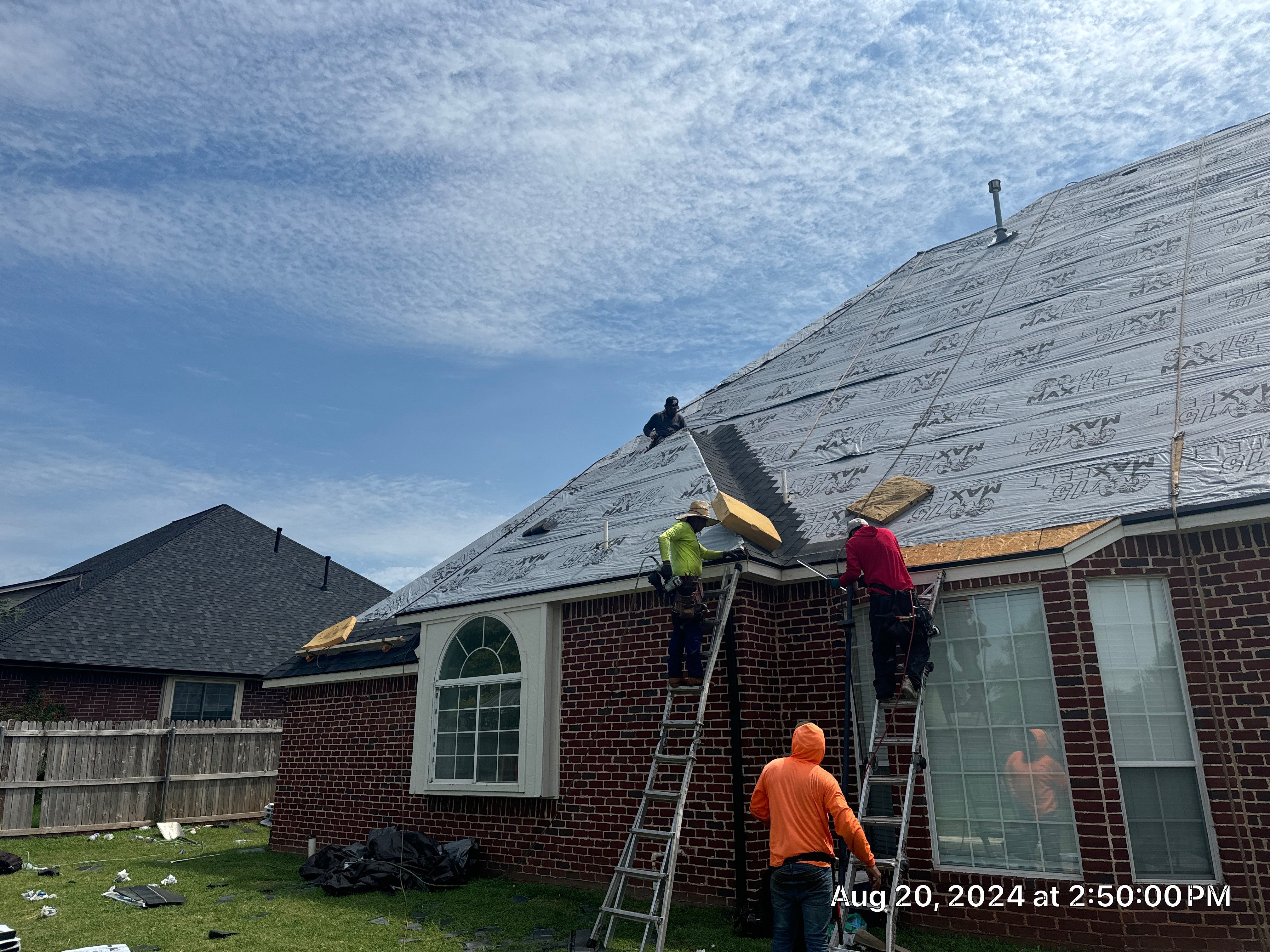 Reroof using IKO by Castillo Roofing