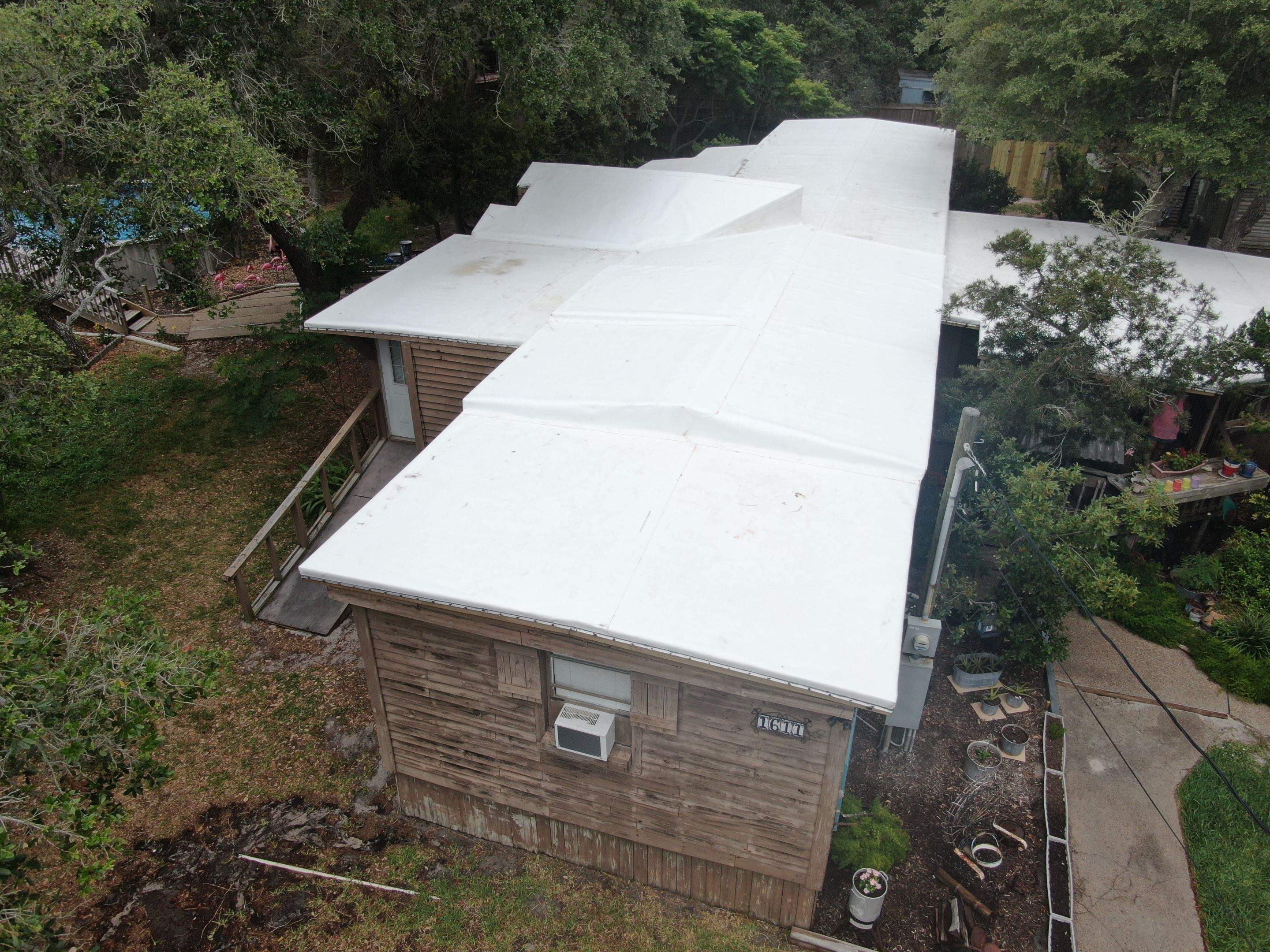 Cartoon Roof turned TPO Elegant by Bayfront Roofing and Construction