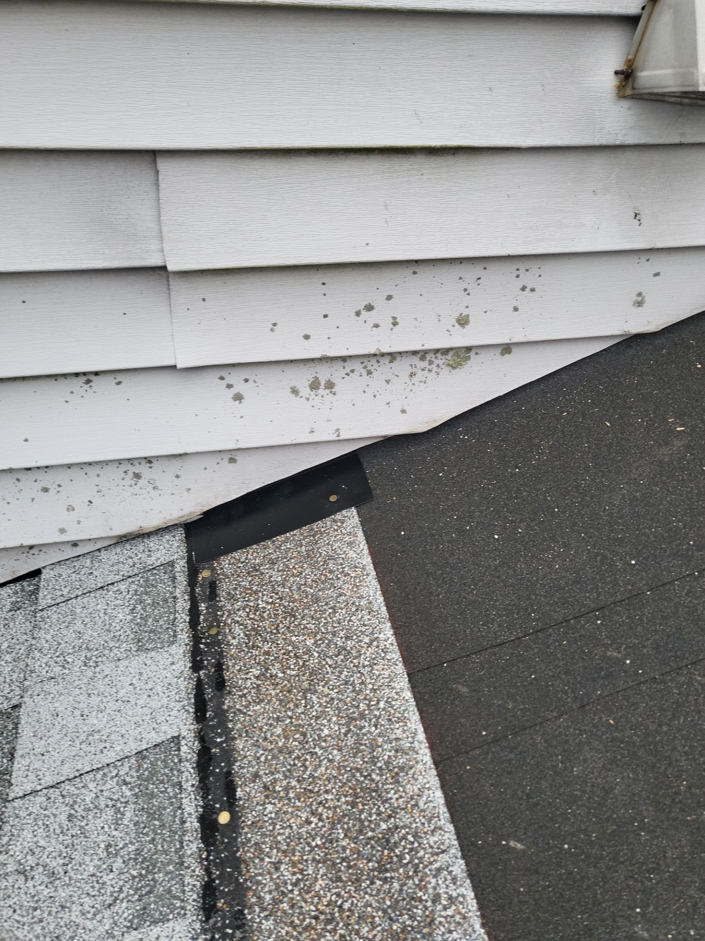 Atlas Pinnacle, Color: Oyster Shell, Drip Edge: White by Eagle Eye Roofing