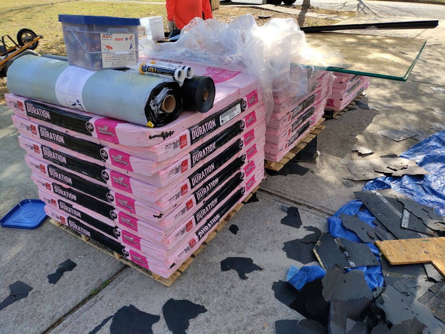 Residential Roofing Installation using Owens Corning Onyx Black by Inspector Roofing and Restoration