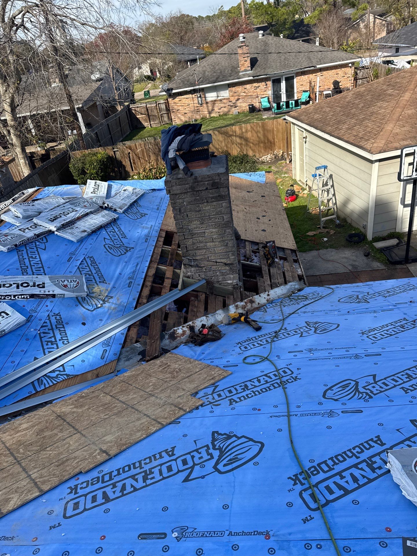 Project in Houston by Proud Roofing