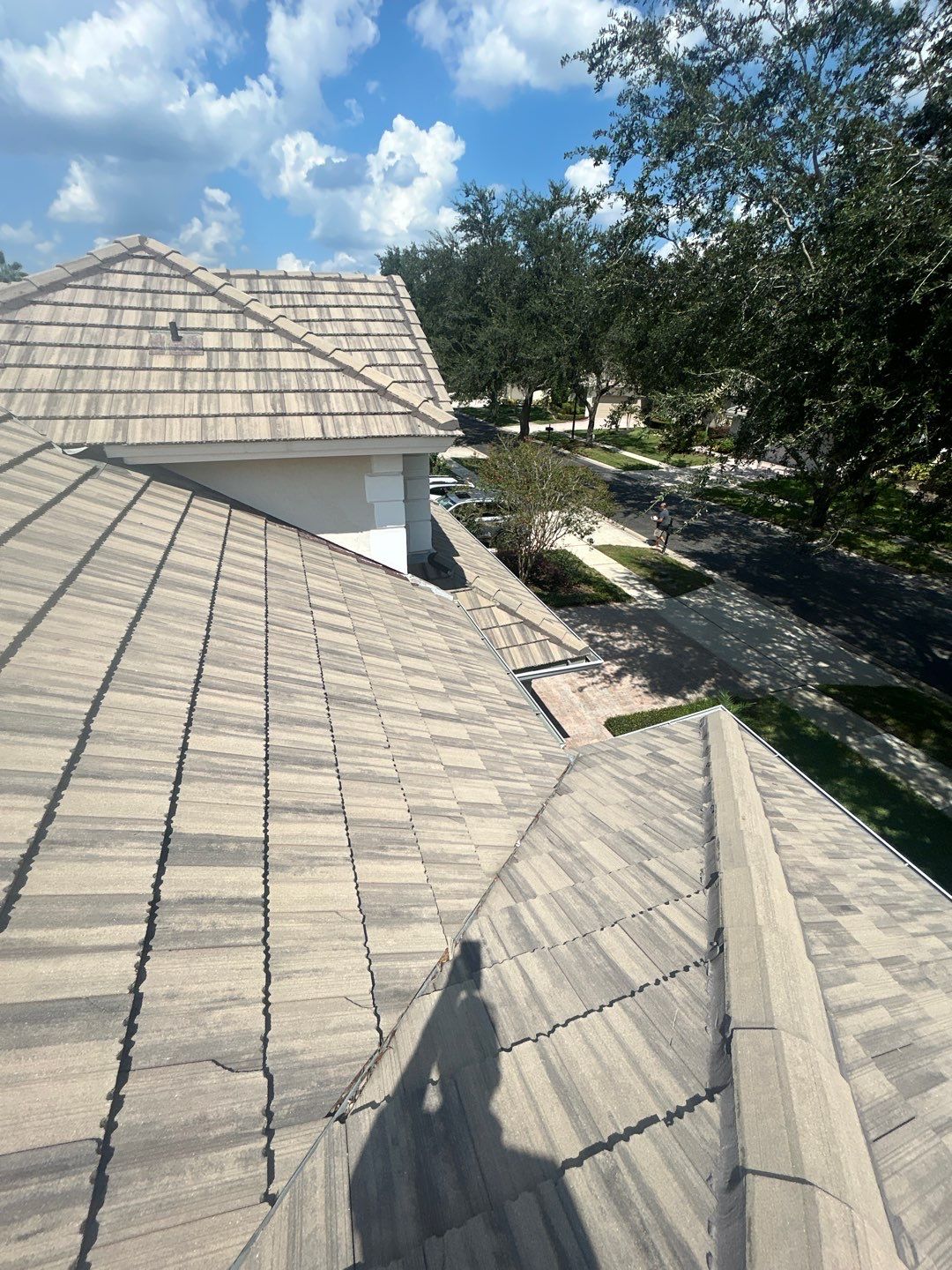 Concrete Tile Roof Repair and Gutter Maintenance in Orlando by Fortified Roofing Solutions Corp.