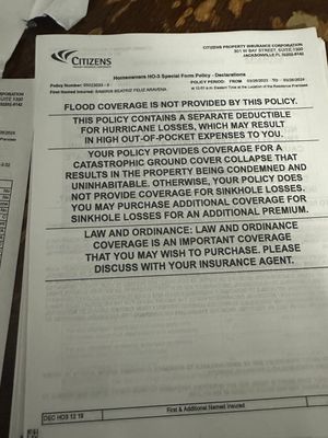 Water Damage Claim in Miramar