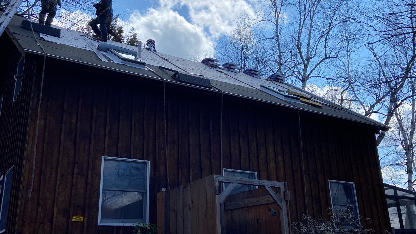 Residential Roofing Installation using GAF Timberline HDZ by Sensible Home Solutions